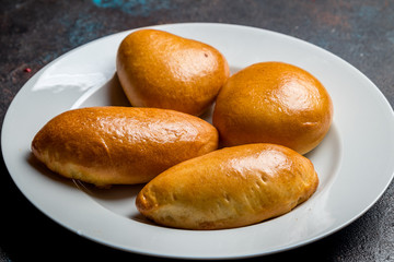 A small pie with cabbage © bbivirys