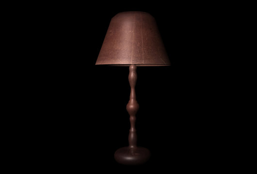 3d rendering living room lamp