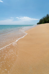 Text Space blue sky sea shore beach