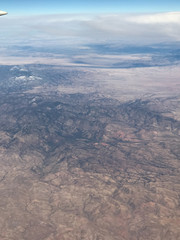 View from plane mountains 2