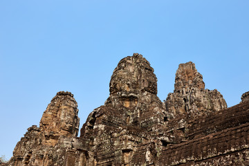 캄보디아 씨엠립의 바이욘사원