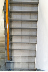 Stairs. Abstract steps. Stairs in the city. Granite stairs. Stone stairway often seen on monuments and landmarks, wide stone stairs