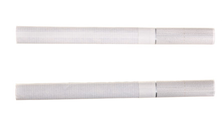 The cigarette isolated on a white background