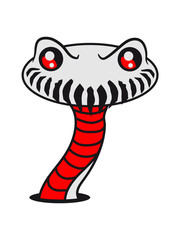 boden loch schlange wurm gefährlich monster böse gesicht comic cartoon clipart horror halloween