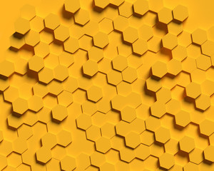 abstract  bee hive background random bee hive , hextagon background