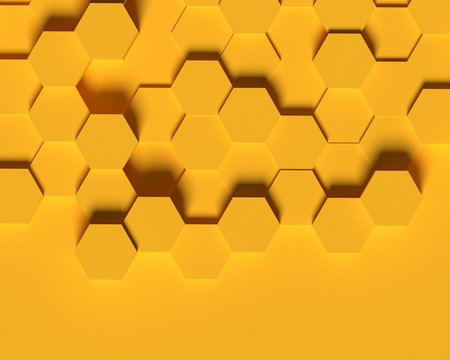 Abstract  Bee Hive Background Random Bee Hive , Hextagon Background