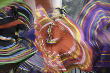 Folkloric dancer