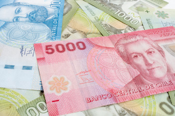Chile bank notes