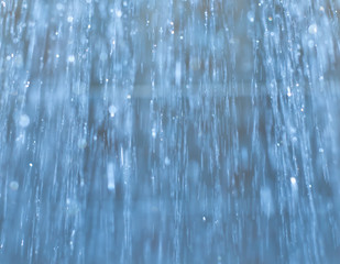 shower in the bathroom close up