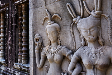 The Angkor Wat historic site in Cambodia.