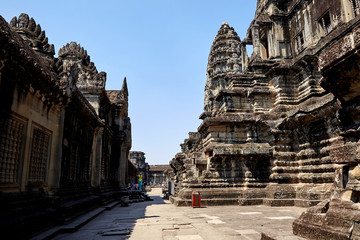 The Angkor Wat historic site in Cambodia.