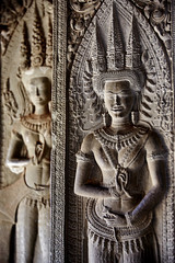 The Angkor Wat historic site in Cambodia.