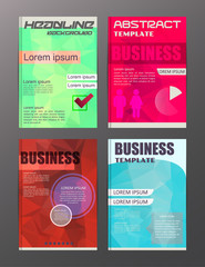flyer design business and technology  icons, creative template design for presentation, poster, cover, booklet, banner.