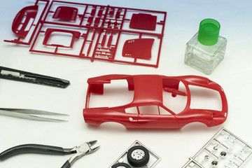 プラスティックモデルをつくる