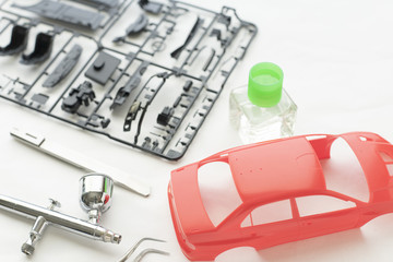 プラスティックモデルをつくる