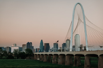 Obraz premium Dallas Skyline