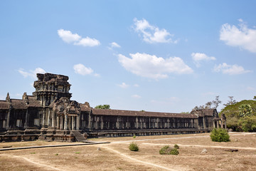 The Angkor Wat historic site in Cambodia.