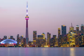 Foto op Plexiglas Toronto Skyline Sunset © Raphael