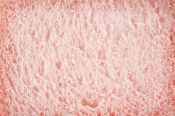 Texture pink strawberry bread , Food  background