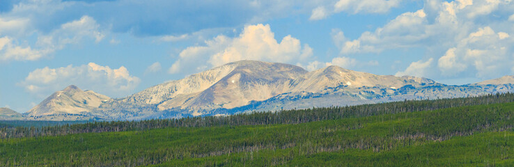 Yellowstone mountains