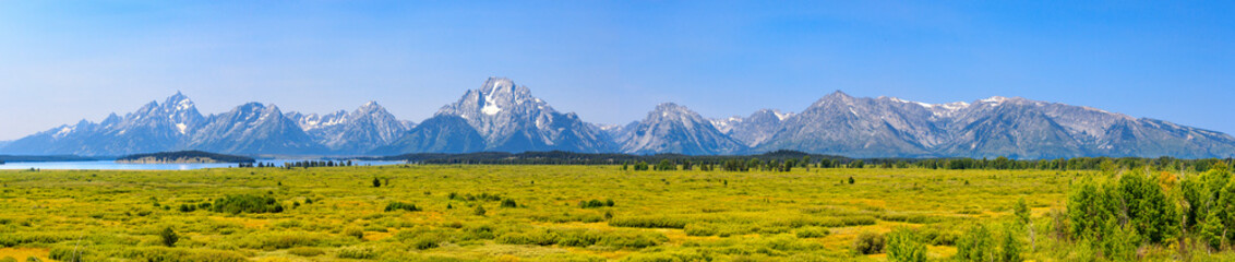 Fototapeta premium Grand Tetons Reflection