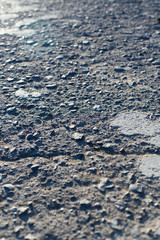 macro asphalt background