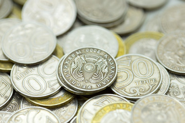 Tenge - national coins of Kazakhstan, gold coins