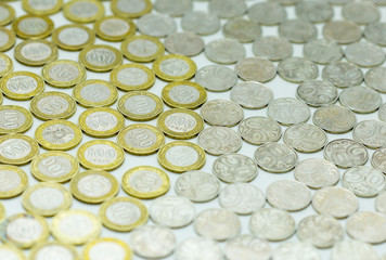 Tenge - national coins of Kazakhstan, gold coins
