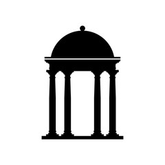 Rotunda circular dome covered building