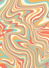 Marble background in pastel colors. Fluid painting. Vector illustration