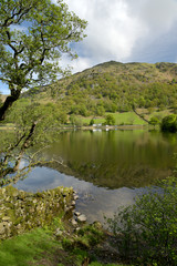Nab Scar reflected in Rydalwater, Lake District