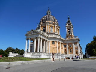 Obraz premium Bazylika Superga - Turyn