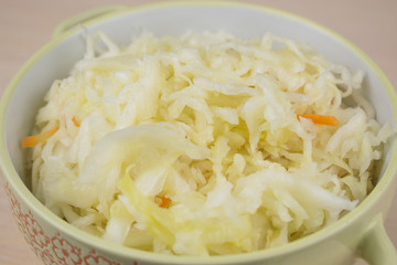 Sauerkraut.