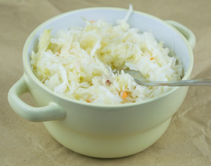 Sauerkraut.