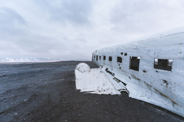 Planewreck on south iceland near vik