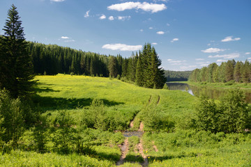 Дорога к реке