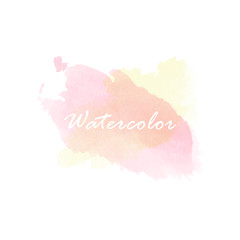 Abstract watercolor background.