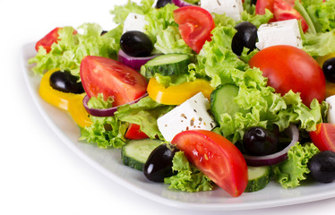 Fresh vegetable salad