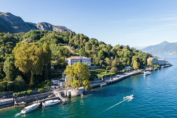 Obraz premium Lake of Como, Villa Carlotta. Famous destination. 