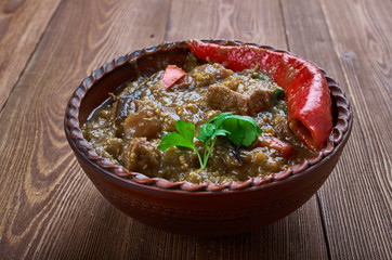 Iraqi Lamb and Eggplant Stew