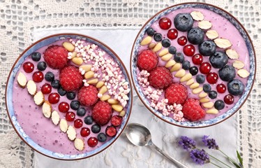 Smoothie bowls.