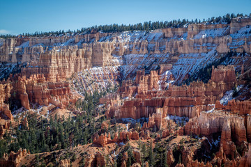 Red Rocks Hoodoos in Sunset Point at Bryce Canyon National Park, Utah