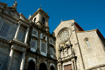 Fototapeta na wymiar San Francisco Church - Porto - Portugal