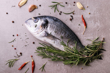 Cooking fresh dorado fish