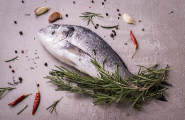 Cooking fresh dorado fish