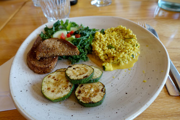 repas végétarien