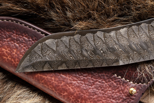 Knife on a board