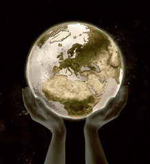 Kosovo on globe win hands