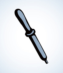 Pipette. Vector drawing