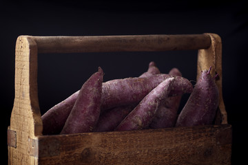 Purple sweet potato box